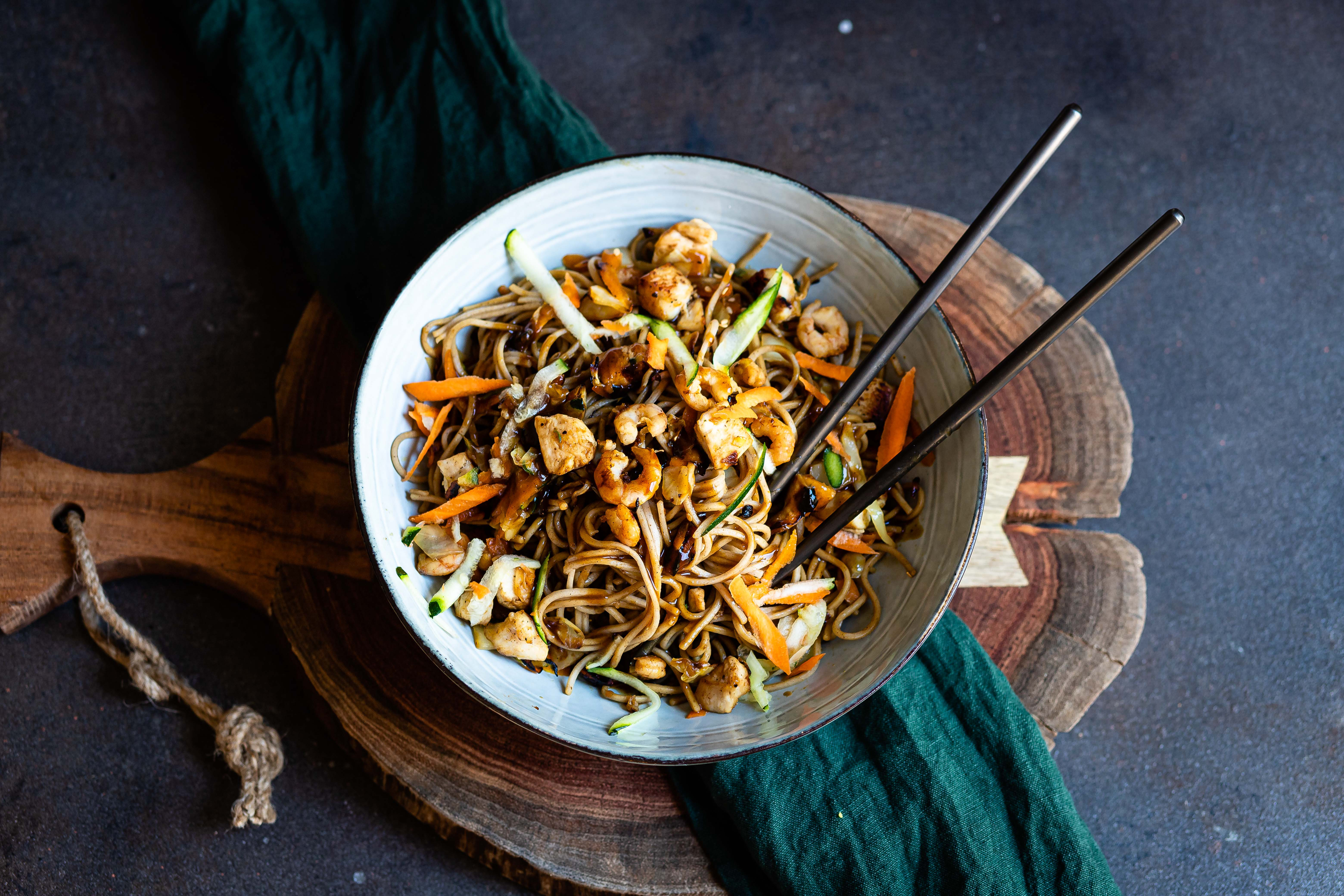 Yakisoba (noodles saltati)